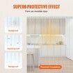 Strip Curtain Ribbed PVC Door Curtain 1524 x 20 cm Cooler Freezer Plastic