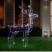 LED Twinkling Standing Reindeer -110cm available in 2 Colors - Cool White