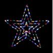 Solar LED Tubelight 3D Star Flash Multi