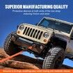 Heavy Duty Tow Strap Recovery Kit 85.1 mm x 9.1 m (MBS-16329 kg) Tree Saver Winch Strap Triple Reinforced Loop & Protective Sleeves & Storage Bag 19 mm