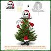 Large Christmas Tree Topper,Gothic Halloween Christmas Decor for Tree,Halloween Christmas Decorations
