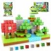 100pcs Mine World   Blocks-Build  STEM Sensory Classroom Must Haves Construction Toys Birthday Chirstmas Gifts