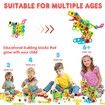 189pcs Educational STEM Toys Drill Construction Building Blocks Toy Building Sets Kids Toys Creative Activities Games Birthday Christmas Gift