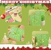 24 Empty Advent Calendar Boxes,Advent Calendar Fillers,DIY Advent Calendar Empty Boxes to Fill,Fillable Empty Advent Calendar 2025 (Green)