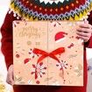 24 Empty Advent Calendar Boxes,Advent Calendar Fillers,DIY Advent Calendar Empty Boxes to Fill,Fillable Empty Advent Calendar 2025 (Gold)