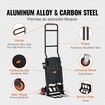 Aluminum Hand Truck 2 in 1 136 kg Max Load Capacity Heavy Duty Industrial Convertible Folding Hand Truck and Dolly Utility Cart Converts from Hand Truck