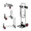 Aluminum Hand Truck 2 in 1 181 kg Max Load Capacity Heavy Duty Industrial Convertible Folding Hand Truck and Dolly Utility Cart Converts from Hand Truck