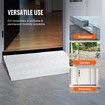 Door Threshold Ramp 3" Rise 800 lbs Load Capacity Door Ramp for Wheelchairs Aluminum Threshold Ramp for Doorways Adjustable Modular Threshold Ramp