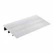 Door Threshold Ramp 3" Rise 800 lbs Load Capacity Door Ramp for Wheelchairs Aluminum Threshold Ramp for Doorways Adjustable Modular Threshold Ramp