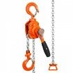 Manual Lever Chain Hoist 1/2 Ton 1100 lbs Capacity 10 FT Come Along G80 Galvanized Carbon Steel with Weston Double-Pawl Brake Auto Chain Leading