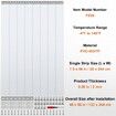 Strip Curtain 244cm H x 122cm W 2mm Thickness 8PCS Clear PVC Strip Door Curtain Freezer Curtain Plastic Door Strips for Walk in Freezers Coolers