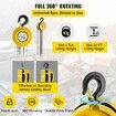 Chain Hoist Chain Block 1 T Capacity 6 M Lift Steel Construction Yellow