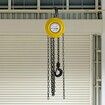 Chain Hoist Chain Block 1 T Capacity 6 M Lift Steel Construction Yellow