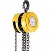 Chain Hoist Chain Block 1 T Capacity 6 M Lift Steel Construction Yellow