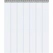 Strip Curtain 213.4 cm H x 107 cm W 2 mm Thickness 7PCS Clear PVC Strip Door Curtain Freezer Curtain Plastic Door Strips for Walk in Freezers Coolers