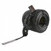 Synthetic Winch Rope 9.5 mm x 25.9 m 117.9 kN Synthetic Winch Line Cable Rope with Protective Sleeve + Forged Winch Hook + Pull Strap Universal Fit