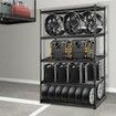 Storage Shelving Unit Garage Storage Rack 5-Tier Adjustable 907.2 kg Load