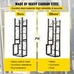 Refrigerant Tank Rack Cylinder Tank Rack w/ 1*50lb 2*30lb &3 Small Bottles