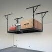 Overhead Garage Storage Rack 36x72 inch Garage Ceiling Storage Racks Heavy Duty Adjustable Cold Rolled Steel Racks for Garage Storage Organization