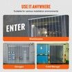 Strip Curtain 2500 cm L x 30.5 cm W x 3 mm Thickness Clear PVC Smooth Curtain Strip Door Bulk Roll Plastic Door Strips for Doorways of Supermarket Garage