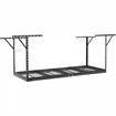 Overhead Adjustable Garage Storage Rack 36x96in Ceiling Rack 600lbs Black