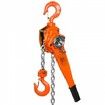 Manual Lever Chain Hoist 1-1/2 Ton 3300 lbs Capacity 20 FT Come Along G80 Galvanized Carbon Steel with Weston Double-Pawl BrakeAuto Chain Leading