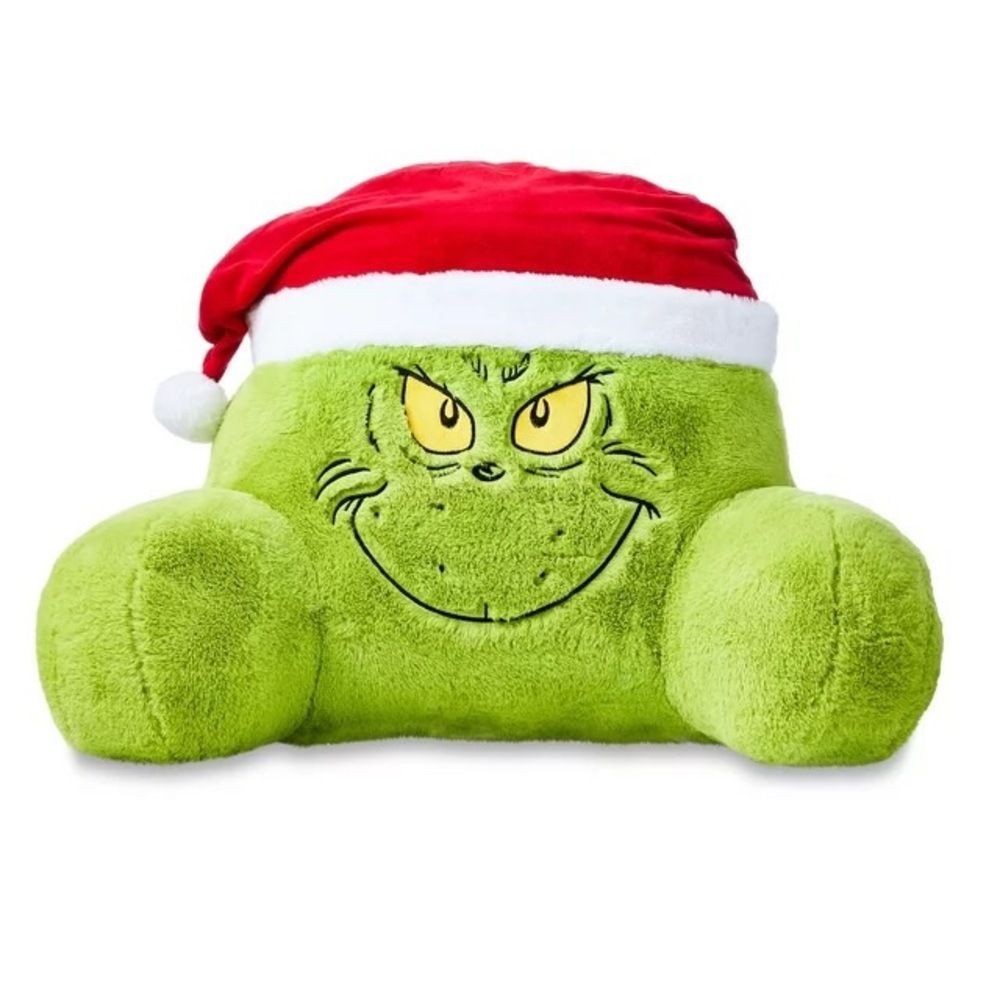 Christmas Decoration Christmas Plush Green Pillow Pillow Creative Gift Home Holiday Atmosphere Pillow Decoration Christmas Decor, 43 x 38 x 28 cm