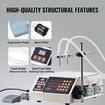 Liquid Filling Machine 5-650ml Filling Capacity Automatic Bottle Filler Machine Bottling Machine Peristaltic Pump Digital Control for Milk Water Wine