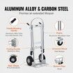 Aluminum Hand Truck 2 in 1 454 kg Max Load Capacity Heavy Duty Industrial Convertible Folding Hand Truck and Dolly Utility Cart Converts from Hand Truck