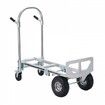 Aluminum Hand Truck 2 in 1 454 kg Max Load Capacity Heavy Duty Industrial Convertible Folding Hand Truck and Dolly Utility Cart Converts from Hand Truck