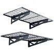 Garage Storage Shelving 2 Pack 122x61 cm Heavy Duty Garage Shelves Wall Mounted 502 lbs Load Capacity(Total) Garage Storage Rack Floating Shelves Suitable