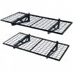 Garage Storage Shelving 2 Pack 122x61 cm Heavy Duty Garage Shelves Wall Mounted 502 lbs Load Capacity(Total) Garage Storage Rack Floating Shelves Suitable