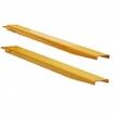 Pallet Fork Extensions 1520 mm Length 115 mm Width Heavy Duty Steel Fork Extensions for Forklifts 1 Pair Forklift Extensions Industrial Forklift Fork