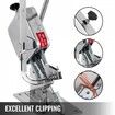 Manual U-shape Sausage Clipper Clipping Machine Food Clipping Maker for Sausage Packing Sealing with 2 Boxes of Buckles 8000pcs