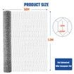 Hardware Cloth Wire Mesh Fence Hot Dip Galvanised Welded Chicken Coop Rabbit Cage Guard Barrier Enclosure Tree Protection Fencing Netting 50mx1.2m