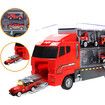 Transport Vehicle with 6 Random Cars, 7 in 1 Construction Truck, Toy Transport Truck Vehicle Set, Gifts for Kids