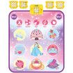 Dance Mat Electronic Dance Pad Multifunctional Piano Game Pad Battery-Powered Music Blanket Stepping Anti-Slip with 5 Game Modes