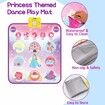 Dance Mat Electronic Dance Pad Multifunctional Piano Game Pad Battery-Powered Music Blanket Stepping Anti-Slip with 5 Game Modes