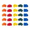 25 Rock Climbing Holds Climbing Rocks with Knotted Rope Handles Hardware