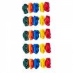 25 Rock Climbing Holds Climbing Rocks with Knotted Rope Handles Hardware