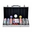 Poker Chip Set 300-Piece Poker Set Complete Poker Playing Game Set with Aluminum Carrying  Case 11.5 Gram Casino Chips Cards Buttons and Dices for Texas