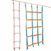 Ninja Warrior Obstacle Course for Kids 15.24 m Weatherproof Slacklines 500lbs Weight Capacity Monkey Line Outdoor Playset Equipment Backyard Toys