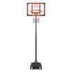 Basketball Hoop 5-7 ft Adjustable Height Portable Backboard System 28 inch Basketball Hoop & GoalBasketball Set with Wheels Stand and Fillable Base