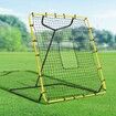 Baseball And Softball Rebounder Net 4x4.5 Ft PitchBack Adjustable Angles