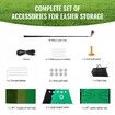 Golf Net 10x7ft All in 1 Practice Net Indoor Outdoor Home Golf Swing Training Golf Hitting Aid Net with Target/Turf Mats/Balls/Tee/Golf Club/Bag