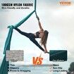 Aerial Silk & Yoga Swing 8 m Length Aerial Yoga Hammock Kit with 100gsm Nylon Fabric Full Rigging Hardware & Easy Set-up Guide Antigravity Flying