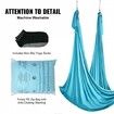 Aerial Silk & Yoga Swing 10 m Length Aerial Yoga Hammock Kit with 100gsm Nylon Fabric Full Rigging Hardware & Easy Set-up Guide Antigravity Flying