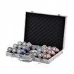 Poker Chip Set 500-Piece Poker Set Complete Poker Playing Game Set with Aluminum Carrying  Case 11.5 Gram Casino Chips Cards Buttons and Dices for Texas