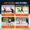 Youth Street Hockey Net Indoor Outdoor Steel Hockey Goal for Kids 54"x44"