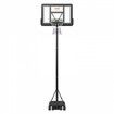 Basketball Hoop 4-10 ft Adjustable Height Portable Backboard System 44 inch Basketball Hoop & Goal Basketball Set with Wheels Stand and Fillable Base